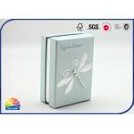 Embossed And Silver Hot Stamping Jewelry Packaging Gift Paper Box for sale