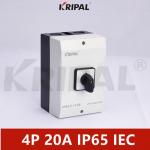 4P 3phase 230-440V Waterproof Selector Switch IEC Standard IP65​ for sale
