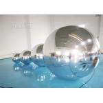 Hanging Silver Inflatable Mirror Ball / Inflatable Mirror Balloon EN14960