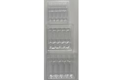 China 1ml 2ml 5ml 10ml PET Ampoule Tray Water Injection Ampoule Packaging Tray Customization supplier
