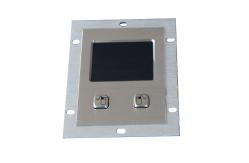 China Stainless Steel Panel Mounted Industrial Touchpad Mouse with 2 Raised Buttons supplier