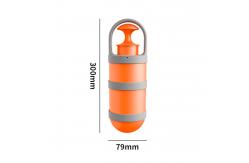 China Orange Octopus Poop Scooper With Bag Customized Pooper Scooper Storage supplier