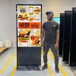Floor Stand 32 Inch Touch Screen Kiosk Interactive Touch Screen Digital Kiosk