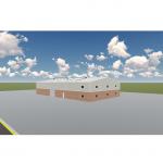 Industrial Style Light Steel Prefabricated Workshop Construction Warehouse Steel Prefab Building for sale