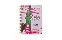 China Hot Stamping Spiral Notebook Printing Custom Journal Book Printing Binding supplier