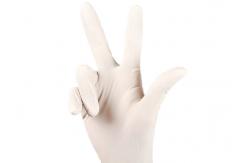 China Natural Latex OEM Surgical Glove 30cm For Customization supplier