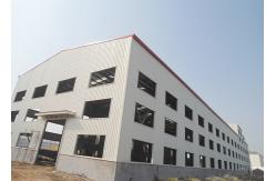 China Customized Large Metal Sheds Workshops Paint Coating Galvanized supplier