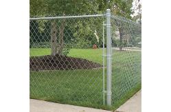 China Industry Used Galvanized Chain Link Fence With Gates Diamond Chain Link Fencing supplier