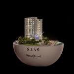 1/50 Scale Dubai C8 Model Architectural Maquette Architecture Model With Full Lighting Display for sale