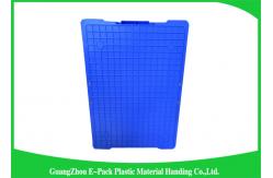 China Plastic Storage Crates For Packaging , Leakproof Large Plastic Storage Boxes supplier