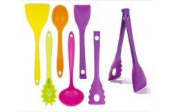China Non Toxic Silicone Kitchen Utensil Sets Crackless Antirust Multiusage supplier