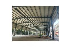 China Modular Steel Buildings Steel Frame Construction Prefabricated Warehouse Building supplier