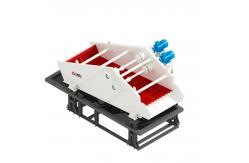 China Strong Power Dewatering Screen 18.5KWX2 For Stone Iron Ore supplier