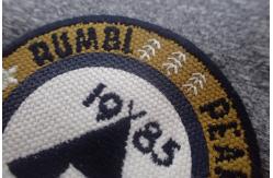 China Circle High Density Custom Embroidered Back Patches supplier