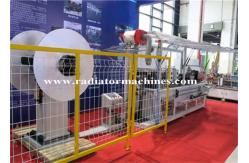 China PLC Controlled Radiator Making Machine 280M Per Minute With Easy Operation supplier