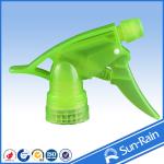 Green plastic perfume pump sprayer / spray trigger nozzle head for sale