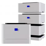 Stackable Lithium Ion Solar Battery 24V 100AH 51.2v 200ah Wall Mounted IP65 Waterproof for sale