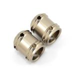 Precision Custom 0.05mm CNC Turned Components Concentric Knob Body Part for sale
