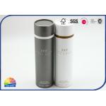 Glossy Lamination Printed Paper Cylinder Boxes T-Shirt Package for sale