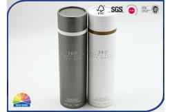 China Glossy Lamination Printed Paper Cylinder Boxes T-Shirt Package supplier