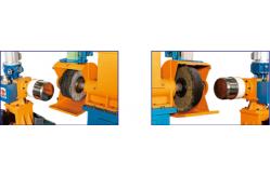 China Double Head Horizontal Kitchenware Pot Polishing Machine Kitchenware  Grinding and Polishing Machine supplier
