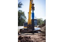 China Attachments Hole Digger Earth Auger Excavator Drilling Machine  115 Lpm supplier
