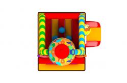 China Manufacturer Inflatable Bouncy House With Slide New Design Candy Inflatable Combo supplier