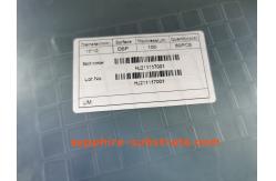 China 10*10*0.1mmt 100um Double Side Polished Led Sapphire Substrate 2 inch supplier