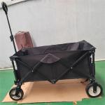 Heavy Duty Push Pull Outdoor Folding Wagon 60KG Load Capacity for sale