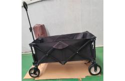 China Heavy Duty Push Pull Outdoor Folding Wagon 60KG Load Capacity supplier