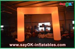 China Halloween Inflatable Arch Customized Square Inflatable Finish Line Arch For Party / Wedding supplier