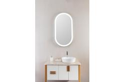 China HD LED Dressing Mirror With Lights Intelligent Waterproof Time Temperature Display supplier