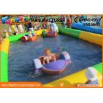 0.9mm PVC Tarpaulin Inflatable Blow Up Swimming Pools For Children for sale