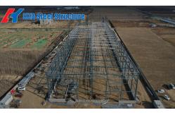 China Engineer Guidance On Site Iron Steel Structure Building Construction Single Slop Method supplier