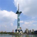 Q345 Three Sided Lattice Steel Triangle Fm Television Broadcast Towers Section for sale