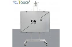 China 96 Inch Large Interactive Electronic Whiteboard 10000Lux finger touch supplier