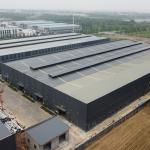 Heavy Duty Prefabricated Steel Structure Workshop With Overhead Crane for sale