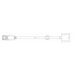 ATM Spare Parts 009-0031188 DISPLAY PORT TO VGA FEMALE ADAPTER for sale