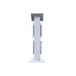 Cold Rolled Steel Powder Coated Secure Ipad Kiosk Brochure Holder Tamper Proof
