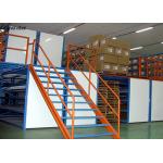 High Strength Mezzanine Floor Construction , Warehouse Mezzanine Floor for sale