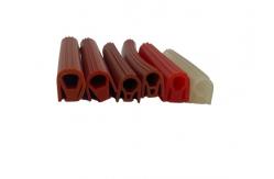 China Resistant Temperature Silicone Strip for Different Shape Pipe and Customer's Drawings supplier