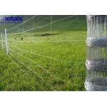 Galvanized Steel Cattle Fence Wire Mesh Fixed Knot For Farm OEM
