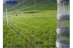 China Galvanized Steel Cattle Fence Wire Mesh Fixed Knot For Farm OEM supplier