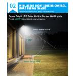 6500K 12v Dc 100W LED Solar Powered Street Light 110lm/W Home Using