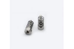 China GB Spring Loaded Screw Fasteners Snap Studs M2.5 M3 Soundproof supplier
