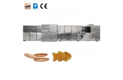 China Multifunctional Automatic Wafer Biscuit Making Machine Monaka Wafer Production Line supplier
