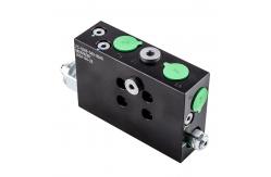 China Customized Hydraulic Manifold Aluminum Shut Off Valves Hydraulic Solenoid Valve Block supplier