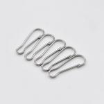 SS304 Lobster Clasp Claw Flag Pole Rope Hook Clips Egg Shaped Spring Gate Snap Hook Carabiner Clip for sale