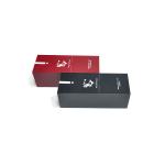 Red Glossy 1500g Cardboard Wine Bottle Storage Boxes for sale