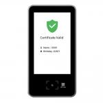 5 Inch LCD QR Card Scanner EU Digital Green Certificate Vaccine Pass for sale